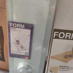 Glass shelf