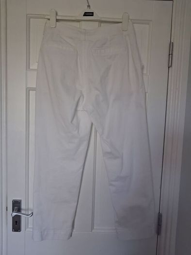 Mint Velvet Jeans Trousers - Ivory White - Size 12R - BNWT RRP 119