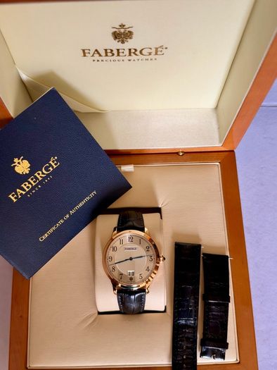 Foberge Agathon 18k Rose Gold