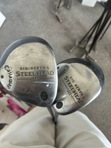 Golf - Callaway Big Berth Stealheads 3 wood & 5 wood