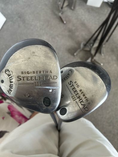 Golf - Callaway Big Berth Stealheads 3 wood & 5 wood