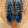 Size 5 Nike merciuls black/purple Image 3