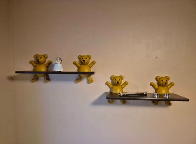 Wall mounted shelves
