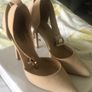 Chic suede high heels still in their box size 3 Image 4