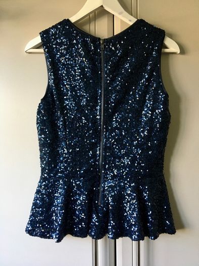 Glamorous sequin dressy top, brand new, uk 8