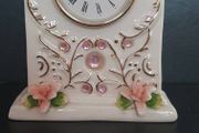 Clock and matching Candlestick Set