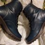 The Fly London Leather Blue Ankle Boot - Size 4 (37) Image 7
