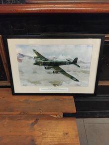 WW2 Plane Crashed in Kerry framed print