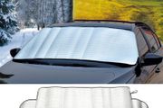 150cm x 70cm Universal Car Front Sun Heat Windshield Cover Auto Sunshade Snow Ice Protection Cover Winter Summer Windshield Shield