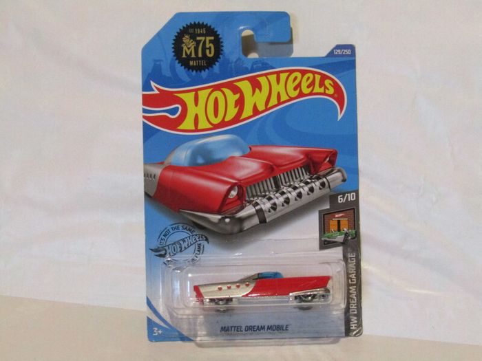 Hot Wheels Dream Mobile Long Card Diecast Car Brand New Sealed