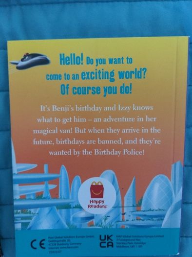 McDonald's/Burger King meal kids books