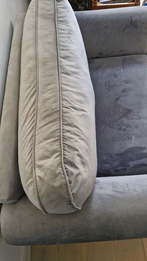 2 seater grey sofa