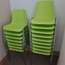 18 x chrome leg stackable chairs Image 2