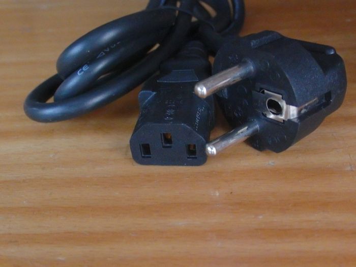 Power Cord with EU Plug, 230V, 3 pin