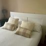 Headboard with storage compartment, white, Standard Double Image 2