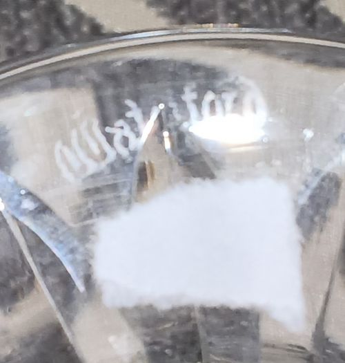 Waterford crystal champagne coupe's / sherbert glasses