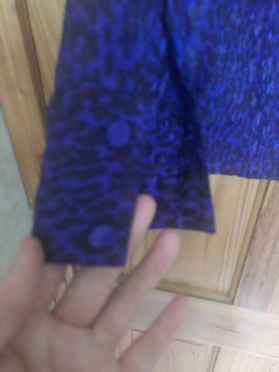 Vintage Louis Feraud animal print blouse (free post)