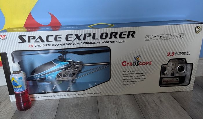 Space Explorer RC helicopter. BIG