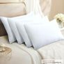 Pillow Cases Pack of 2 & 4,Ultra Soft Breathable Housewife & Oxford Cover, OEKO-TEX Certified,Nanoplush Double Brushed Quick Dry Pillowcases, Envelope Closure Wrinkle Fade Resistant,50x75 CM Image 5