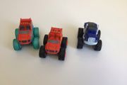 Bundle of 3 Die Cast &amp; Plastic Blaze and the monster machines vehicles