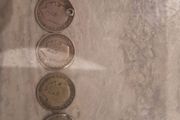 English Silver 3pence (5no)