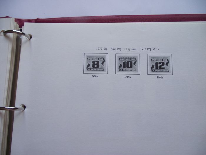 The Stamps of Canada-Loose Leaf Album in binder by Stanley Gibbons