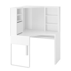 ikea workstation desk white