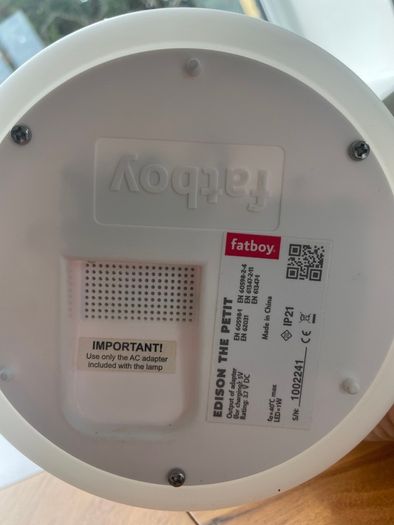 Fatboy Edison the Petit portable lamp