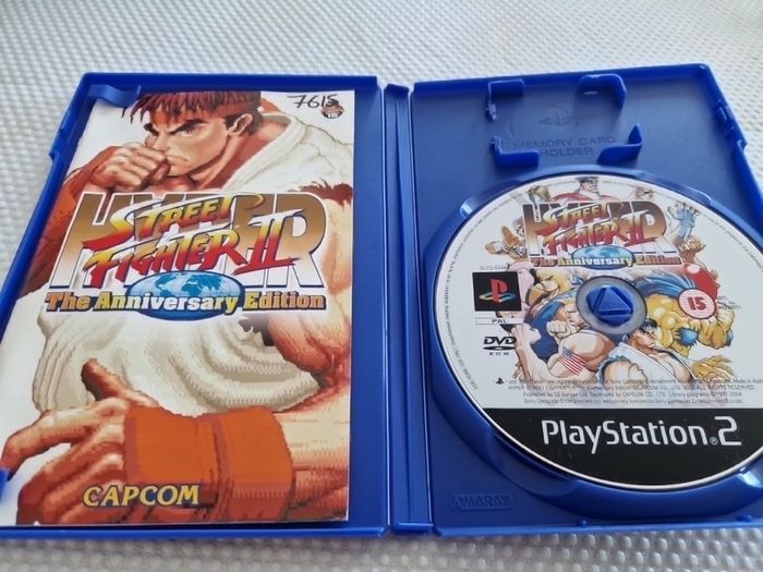Hiper Street Fighter II The Anniversary Edition PlayStation2 Ps2 Games Original