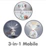 Tiny Love Magical Night 3in1 Mobile Cot Projector Image 3