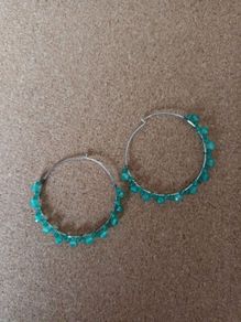 925 silver hoop earrings