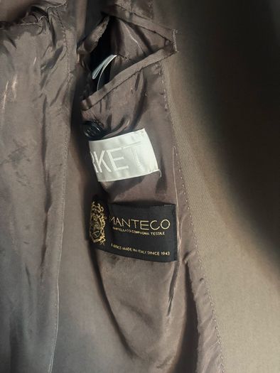 Arket Twill Blazer Size 34 Dark Mole