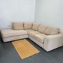 L Shaped Beige Sofa Image 3