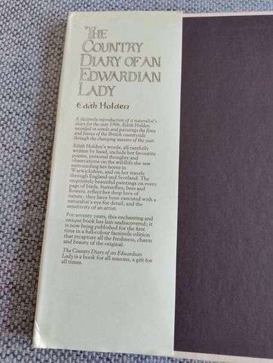 The Country Diary of an Edwardian Lady 1979 by Edith Holden in very good condition with some wear to the dustcover see photos FREE STANDARD POSTAGE INCLUDED