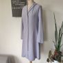 Vintage 1990s Irish designer Quin and Donnelly purple formal jacket midi length S 8 Made in Ireland Image 3