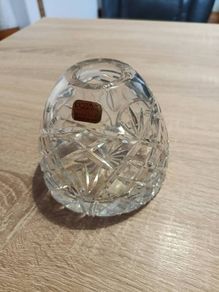 Dublin Crystal Glass Vase Hand Cut