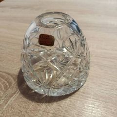 Dublin Crystal Glass Vase Hand Cut