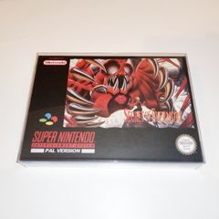 Secret Of Evermore SNES Repro Cartridge - Box Art - Box Protector All New Mint Reproduction - Very Limited Stock!