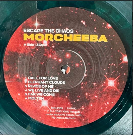 Morcheeba escape the chaos Green Smoke Vinyl LP free viewing