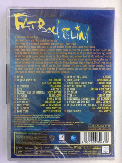 Fatboy Slim [2002] Big Beach Boutique II - The Movie [Music DVD] STILL SEALED