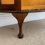 mahogany half moon cabinet Image 4