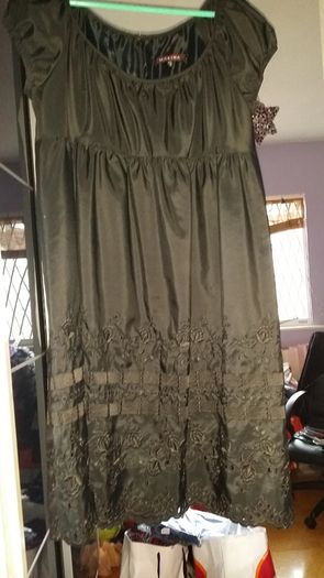 Black lady dress