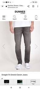 Dunnes straight fit man jeans w34 l32