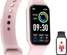 Smart Watch for Women,Fitness Watch with Heart Rate/Blood Oxygen Sleep Monitor,5ATM Waterproof Step Counter Watch with 24 Sport Modes,1.47'' Touch Screen Smartwatches for Android iOS - Upgrade
