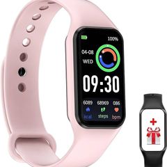 Smart Watch for Women,Fitness Watch with Heart Rate/Blood Oxygen Sleep Monitor,5ATM Waterproof Step Counter Watch with 24 Sport Modes,1.47'' Touch Screen Smartwatches for Android iOS - Upgrade