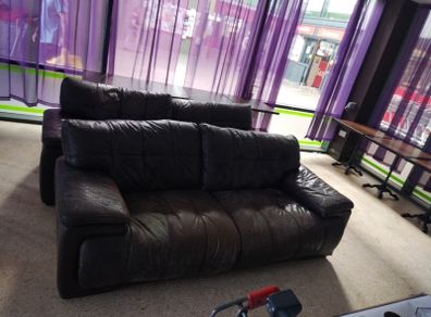 Free 3 seater sofa x 2