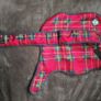 Danish design Dog Coat - Red Tartan Image 2