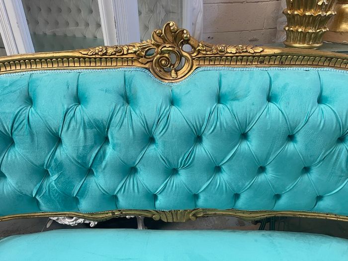 New gold and new material salon set 5 pieces