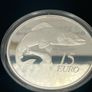 28,28grams Sterling Silver .925 Proof Salmon 2011 Coin. Image 2