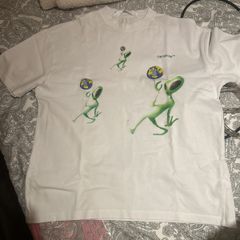 off white shirt + barrow